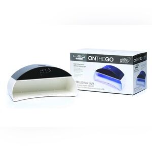 Gelish Led Gel Light With Nail Art Rhinestones&Nail Gem.